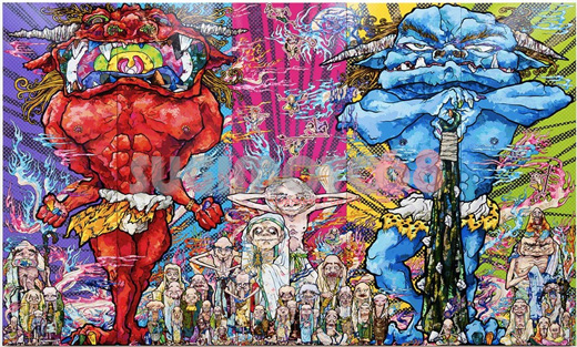 村上隆 赤鬼 青鬼 PSA10 トレーディングカード Amazon.co.jp: Takashi