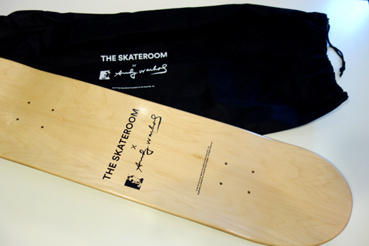 スケートボード (Colored Campbell's Soup Eggplant)Skate Deck