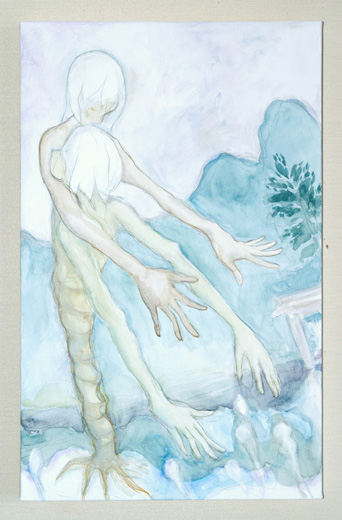 In the Cloud(雲の中)In the Cloud|奈良美智Yoshitomo Nara