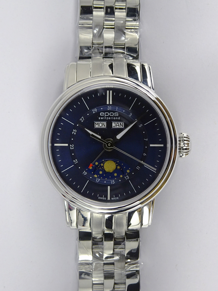 エポス ムーンフェイズ エモーション 34mm リファレンス4391WH 4391WHM