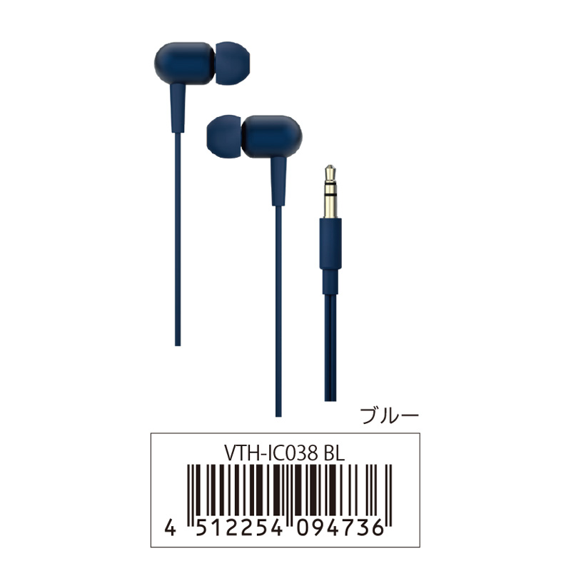 カナル型イヤホン VTH-IC038 | ぱちキャラ オンライン by大宏