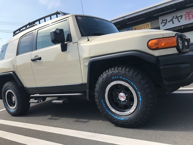 FJクルーザー×BFグッドリッチ｜タイヤ市場館林店｜タイヤ