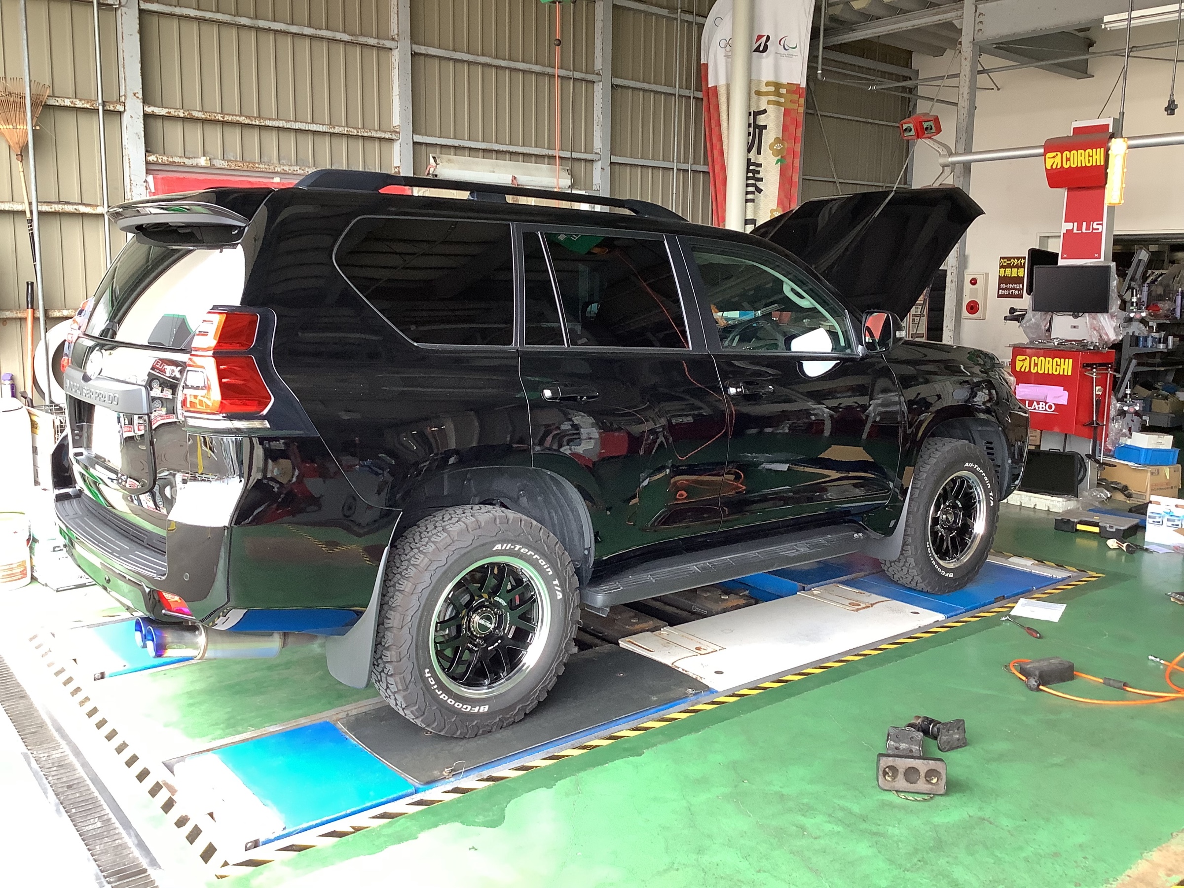 ランクル150系プラド×JAOS製マッドガード〜】 | 店舗おススメ情報