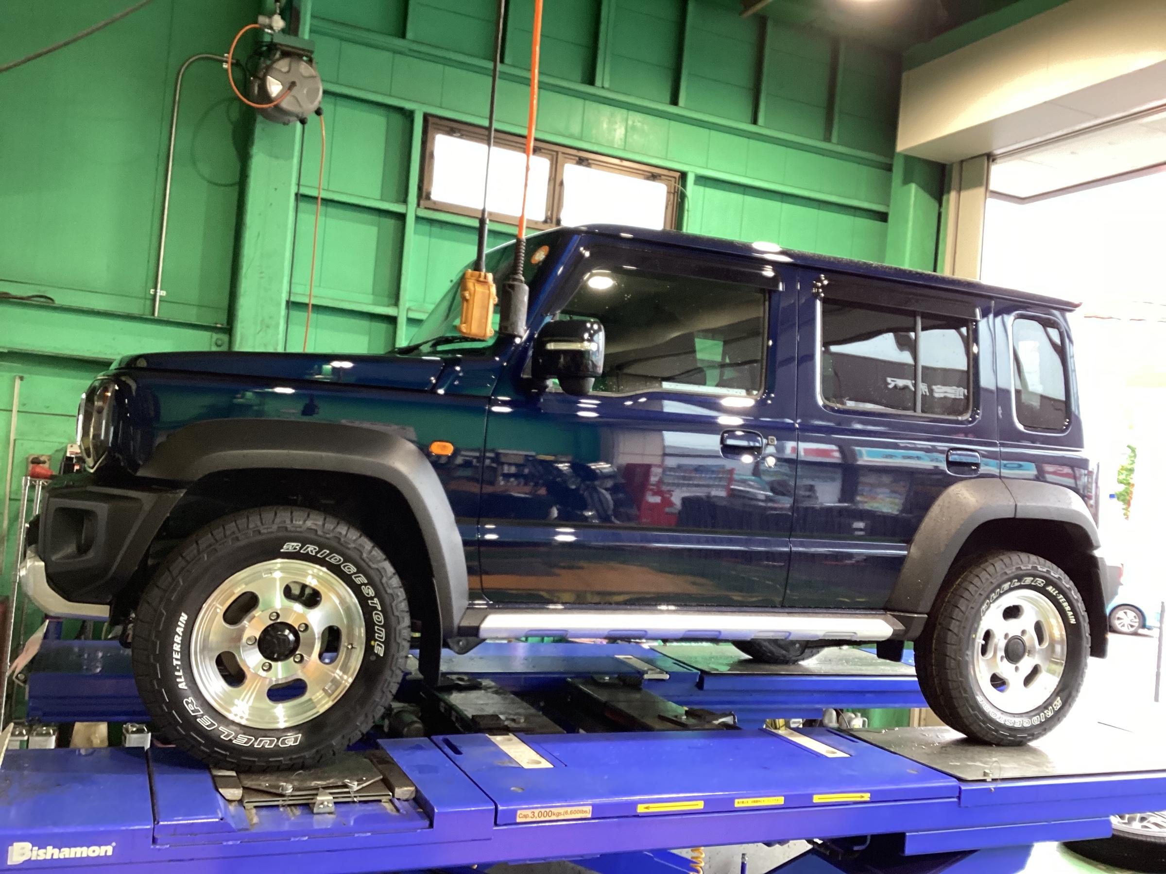 ◇【スズキ ジムニーノマド】 16インチにインチアップ ホイール