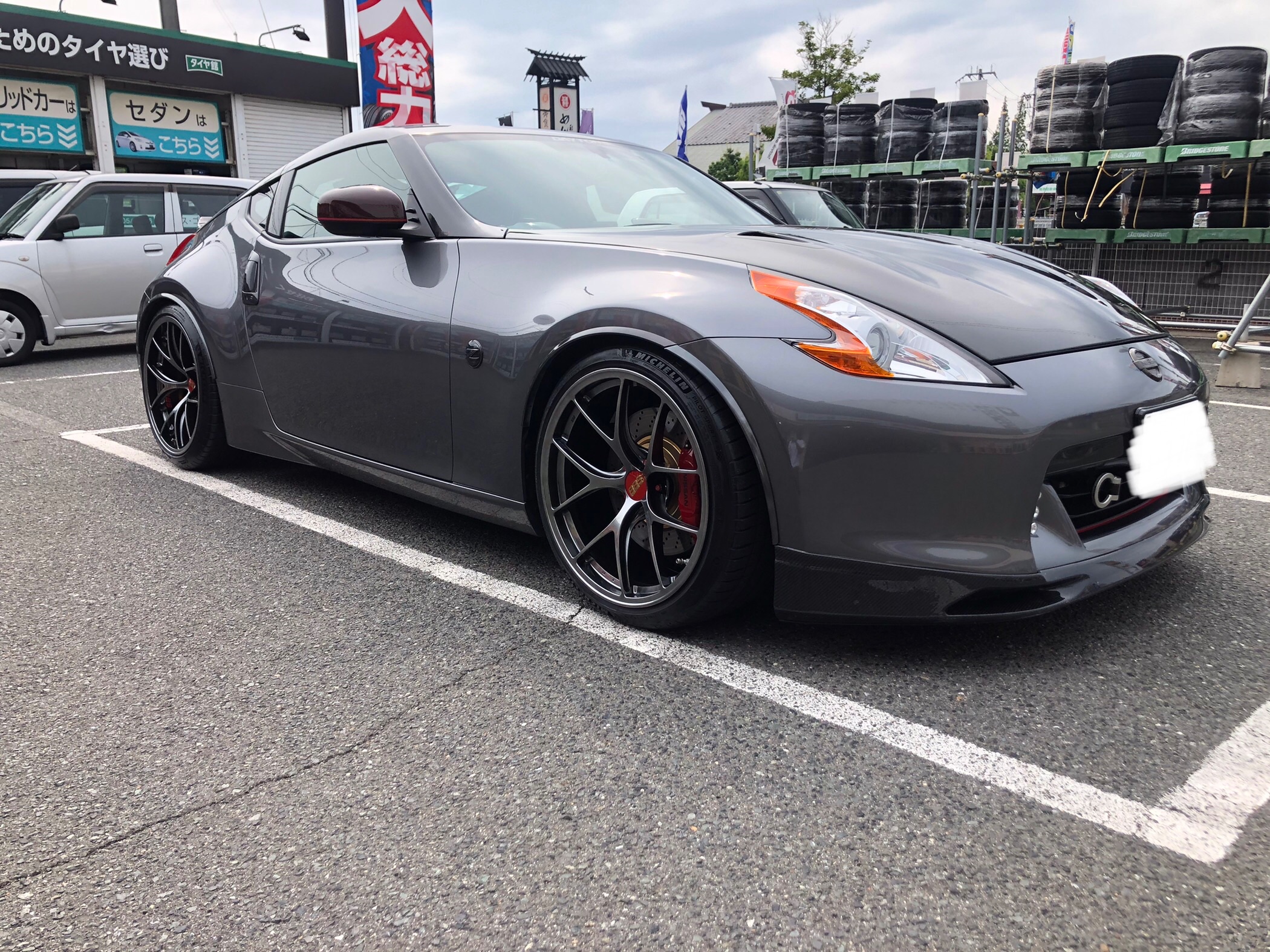 34フェアレディZにBBS RI-D 20インチ取り付け～♪ | 店舗おススメ情報