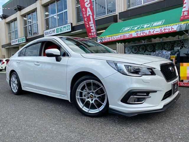 スバル BN9 レガシィB4】タイヤホイール！BBS × レグノ！お取付です