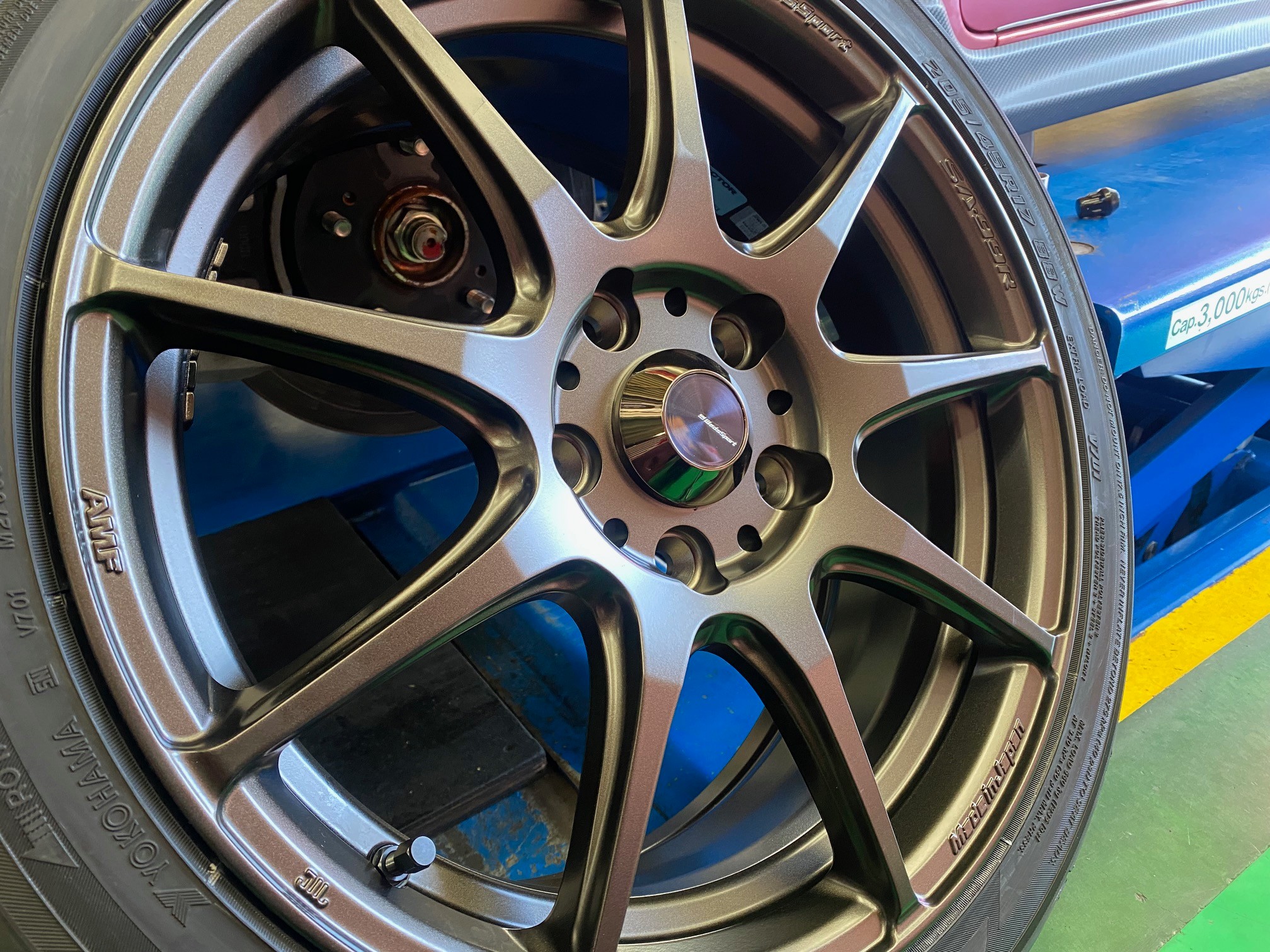 スズキ スイフトスポーツ WedsSport SA-99R 17インチ 取付 | 店舗お