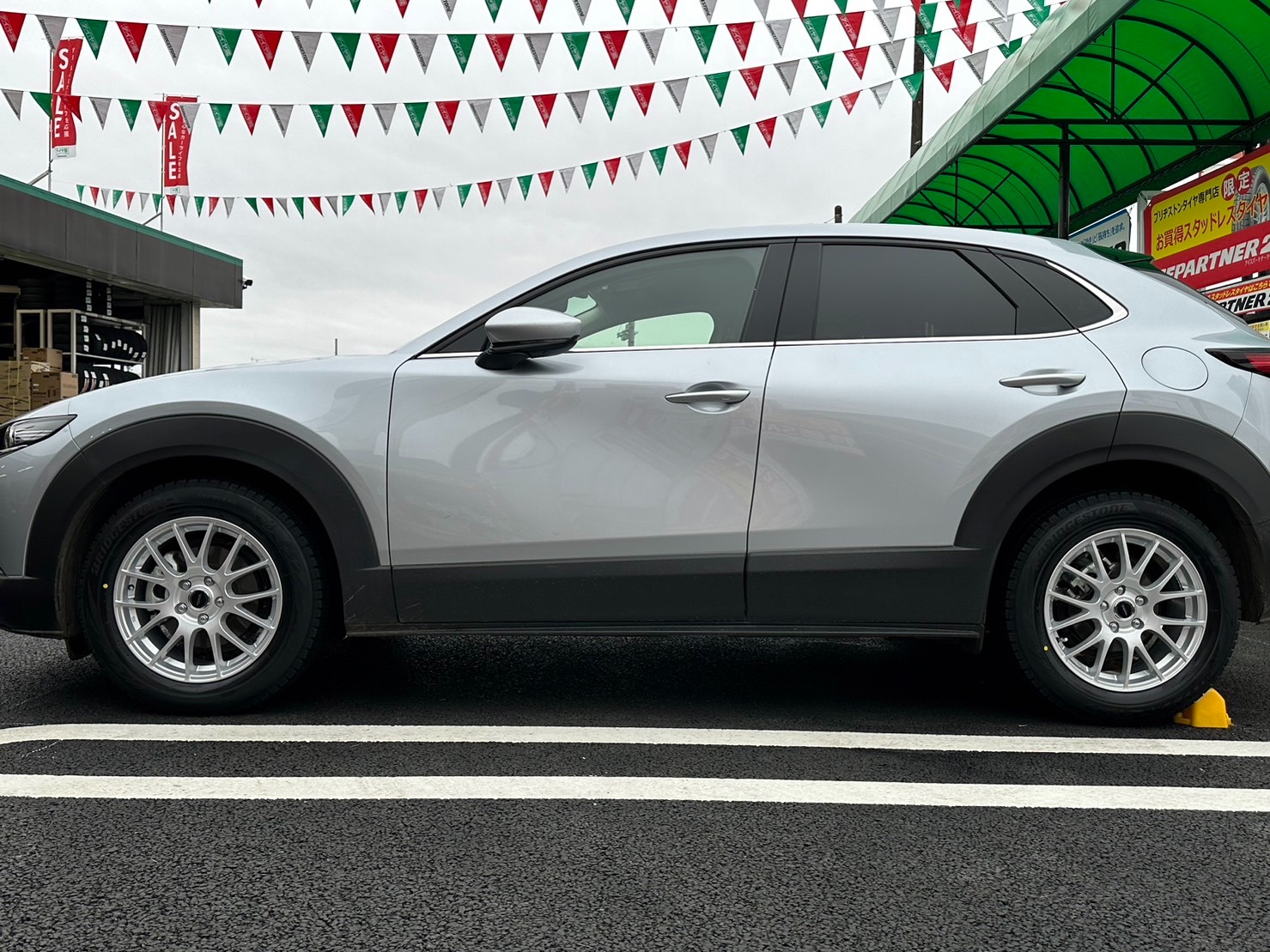 マツダ・CX-30】タイヤホイールセット取り付け | 店舗おススメ情報