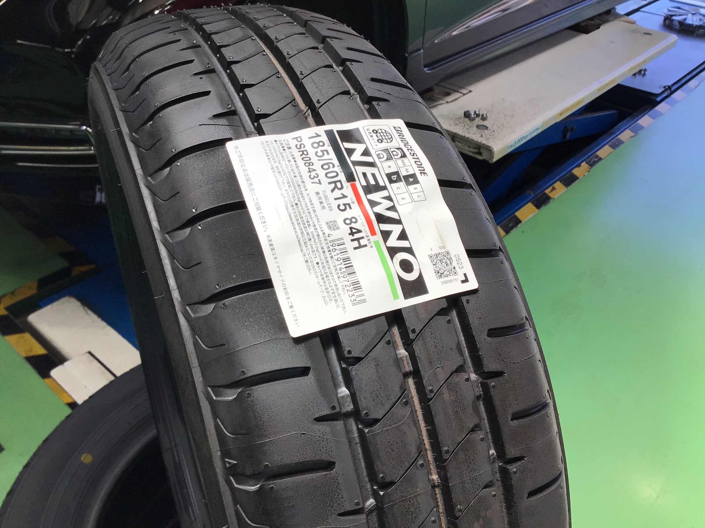 ブリヂストン人気の新商品！！【 NEWNO ニューノ 185/60R15 】を