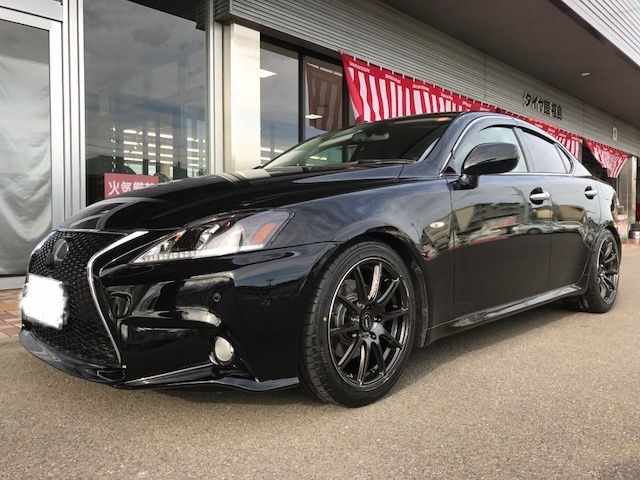 レクサス IS250 GSE20 RAYS Transcend 17インチ装着 | 店舗おススメ