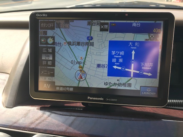 パナソニック ポータブルナビゲーション CN-G1300VD 取付 | 店舗お