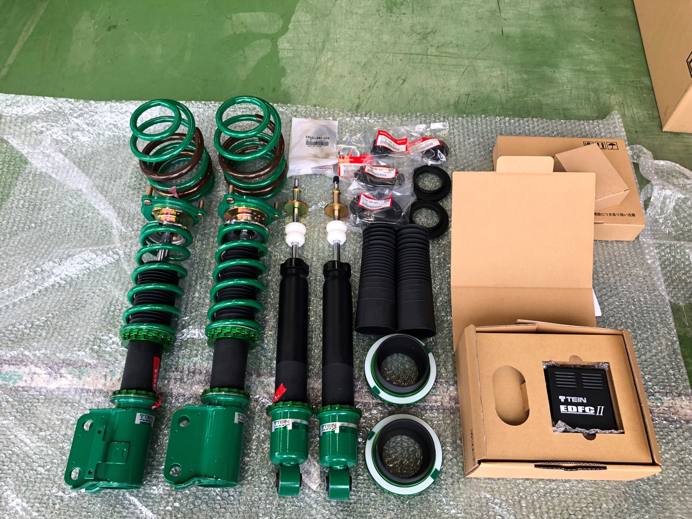 シビックタイプR FD2 TEIN車高調『 FLEX Z+EDFC 』 取り付け！ | 店舗