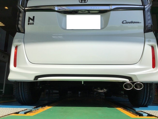 ホンダ N-BOX（JF3) フジツボ オーソライズK マフラー交換 | 店舗お