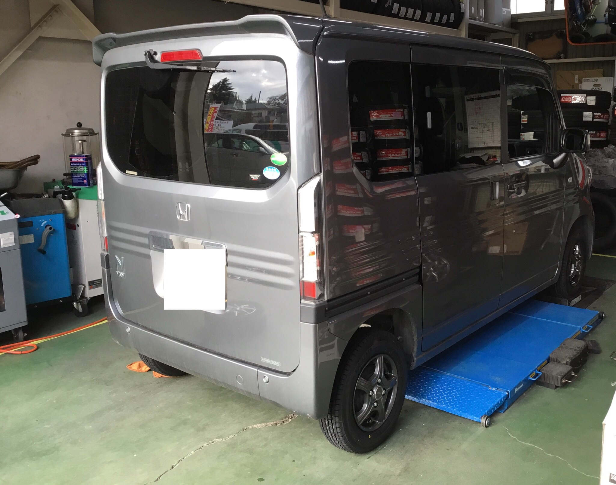 ホンダ n-van スタッドレスタイヤセット取付け | 店舗おススメ情報
