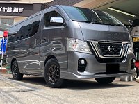 キャラバン（E25） 15インチ アルミホイール＆タイヤセット 取付