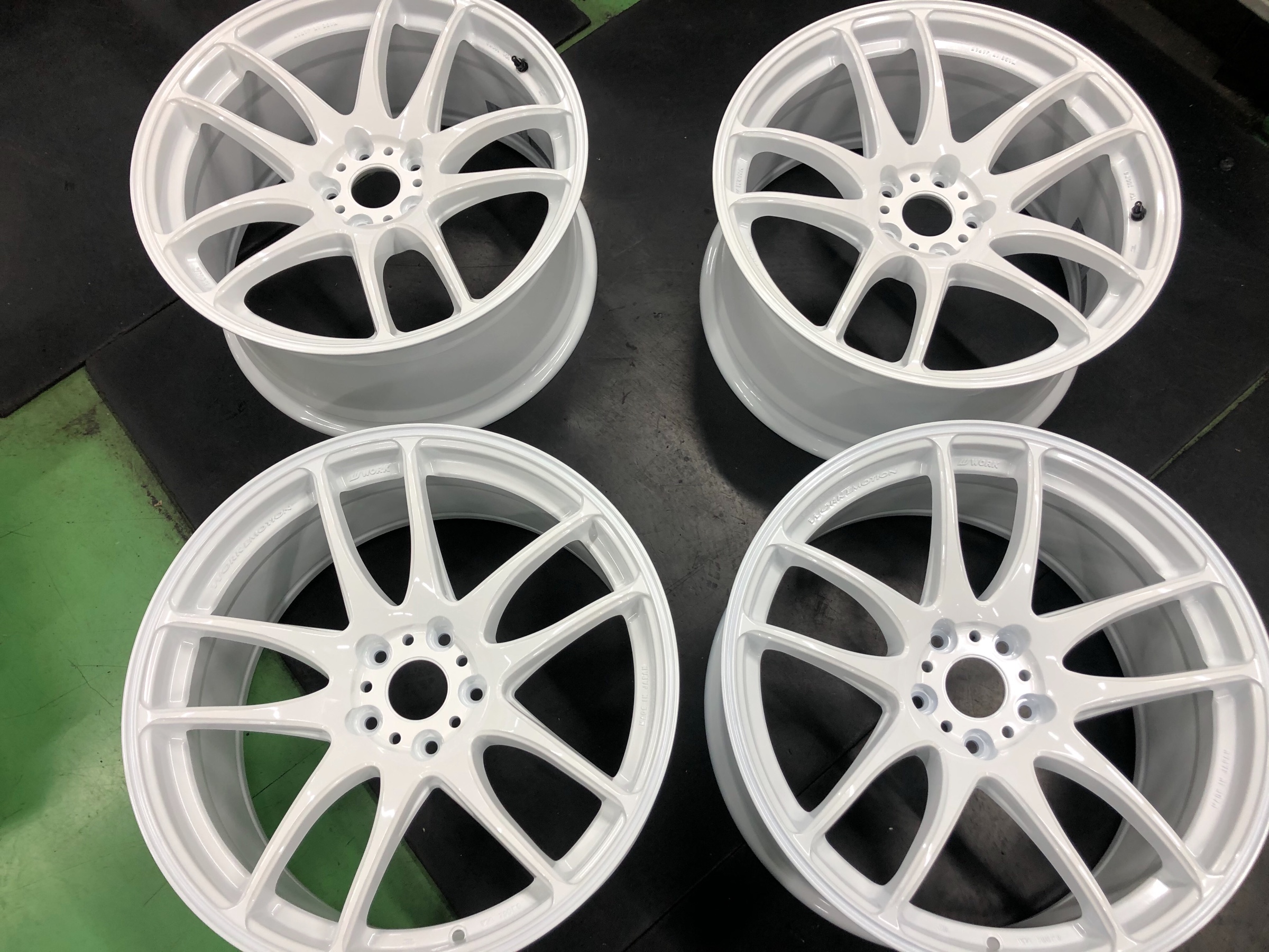 WORK EMOTION CR極 ホワイトカラー19インチ入荷♪ | 店舗おススメ情報