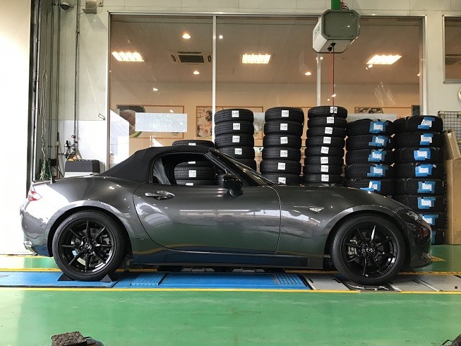 マツダ ロードスター(ND5RC) TEIN FLEX Z車高調取付 | 店舗お