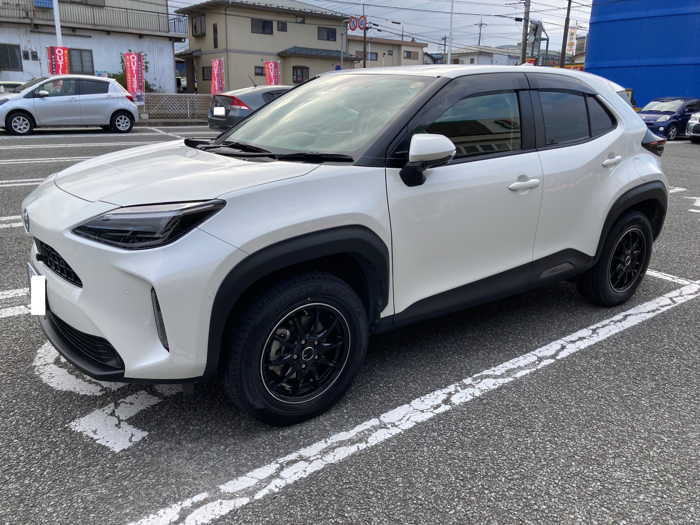 今年の大人気車種 ヤリスクロスにVRX3装着 | 店舗おススメ情報