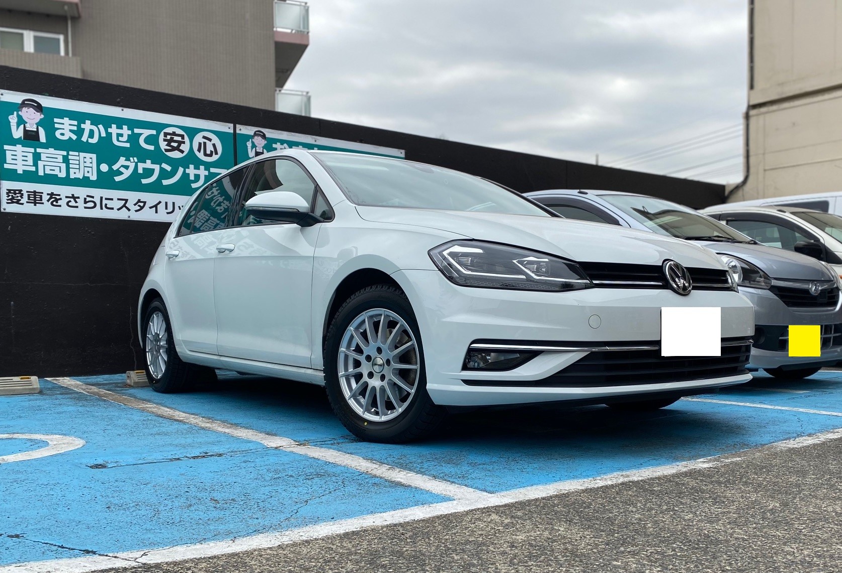 VW ゴルフ スタッドレス＆ホイールセット 取付 | 店舗おススメ情報