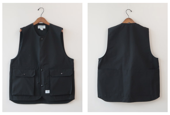 SASSAFRAS - Cultivator Vest - P / C Weather ササフラス カルチ