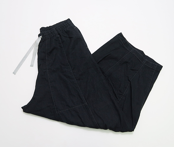 NEEDLES - H.D. Pant - 6oz Denim - BLACK ニードルズ ヒザデルパンツ