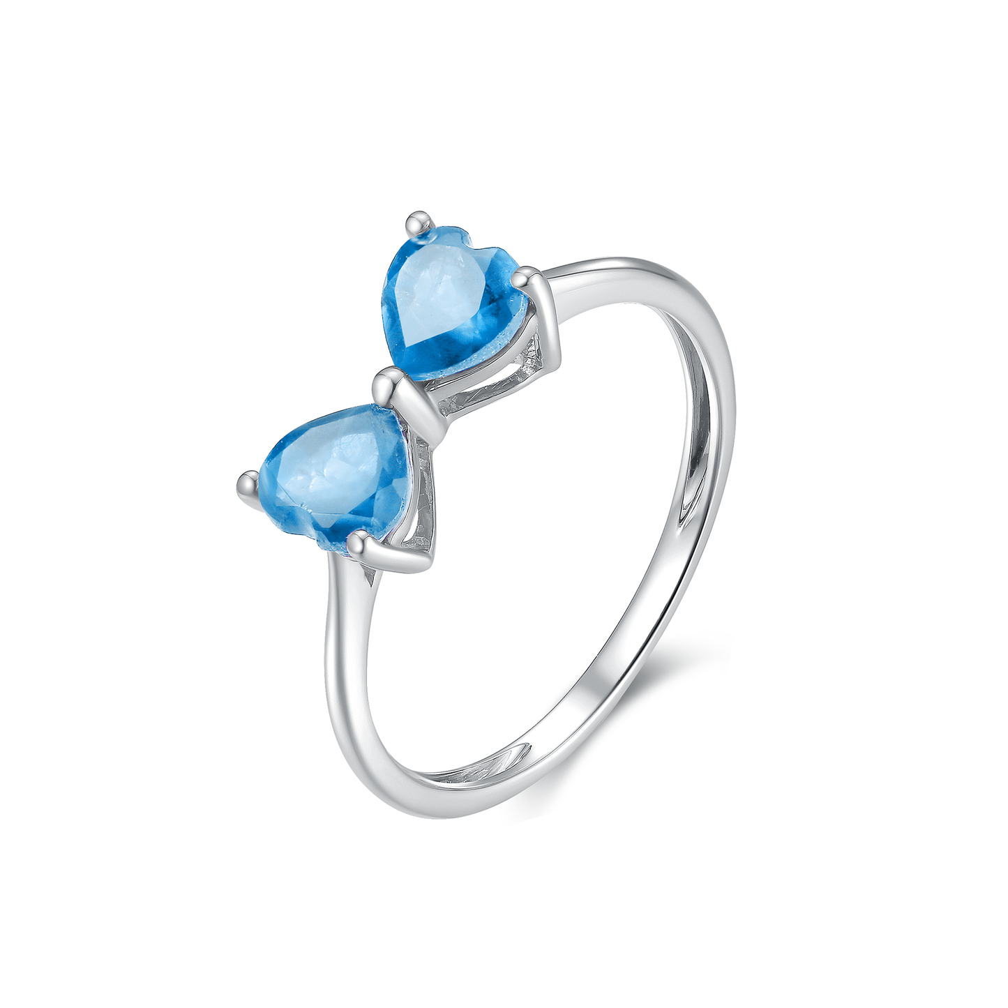 TAKA Jewellery Blue Topaz Gemstone Ring 9K - TAKA Jewellery
