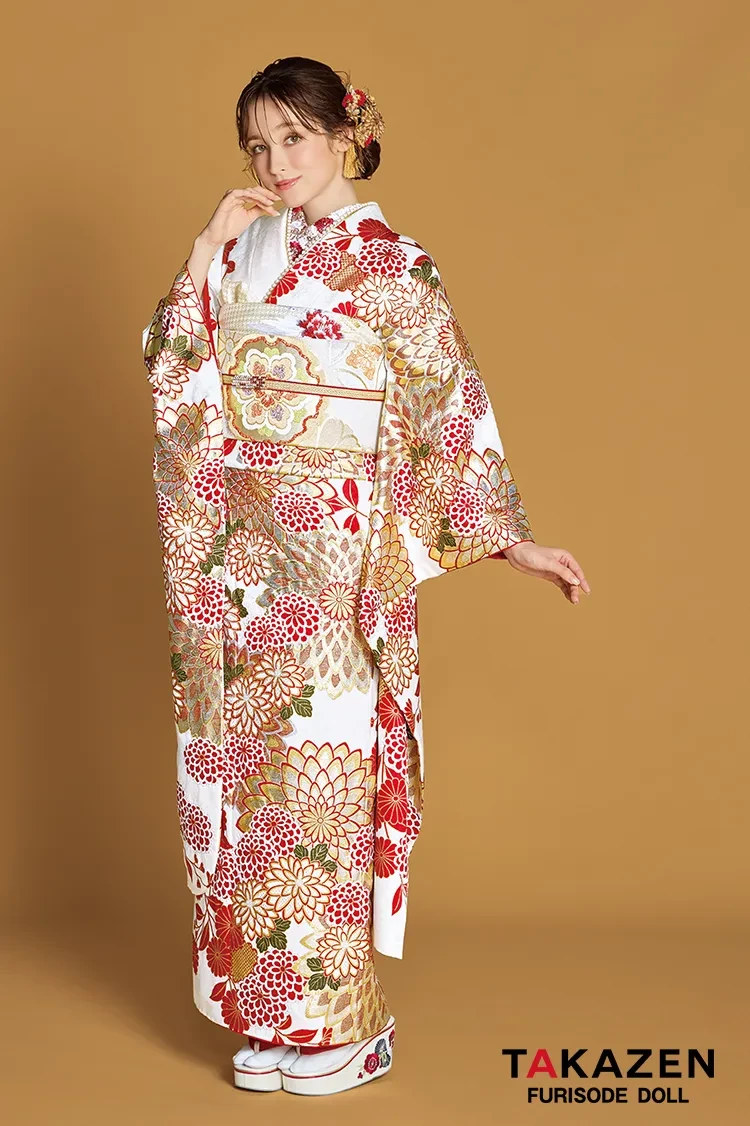 プレミアム古典 吉澤織物/最高級染繍桶絞り友禅 ピンク 清楚 高級振袖