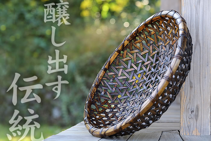 虎竹亀甲盛かご | 虎斑竹専門店 竹虎