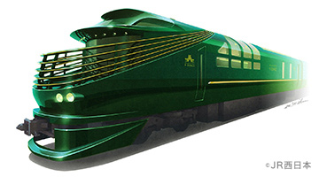 木版画制作 JR西日本「TWILIGHT EXPRESS 瑞風」車内ポスター | 木版