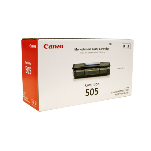 たのめーる】キヤノン トナーカートリッジ505 CRG-505 0265B004 1個の通販