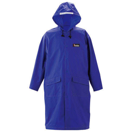たのめーる】川西工業 防水レインパーカー ロイヤルブルー