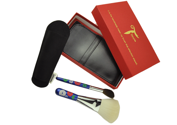 フェイスアップセット（プチしゃぼん） - 熊野筆・メイクブラシ・化粧