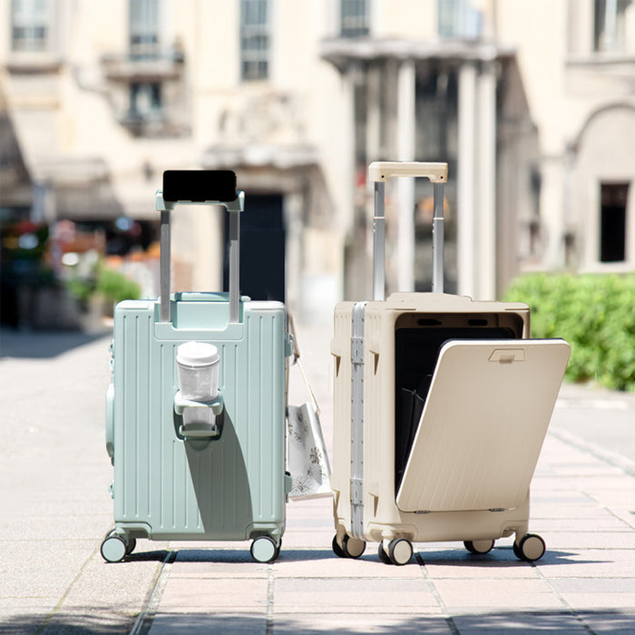 ≪機内持ち込みOK≫ 頑丈 キャリーケース アルミフレーム Sサイズ 39L