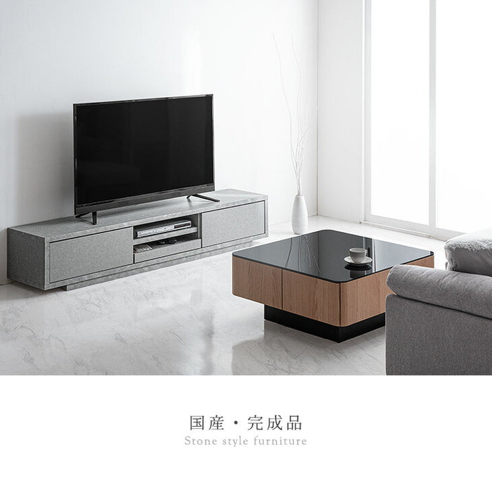 ✳️【美品中古】大理石調TVボード ⚫︎TV台 1年程使用⚫︎引き出し