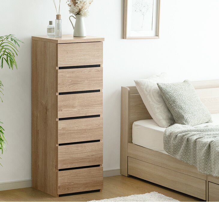 幅40］チェスト 6段 国産 完成品 タンス リビング収納 衣類収納 たんす