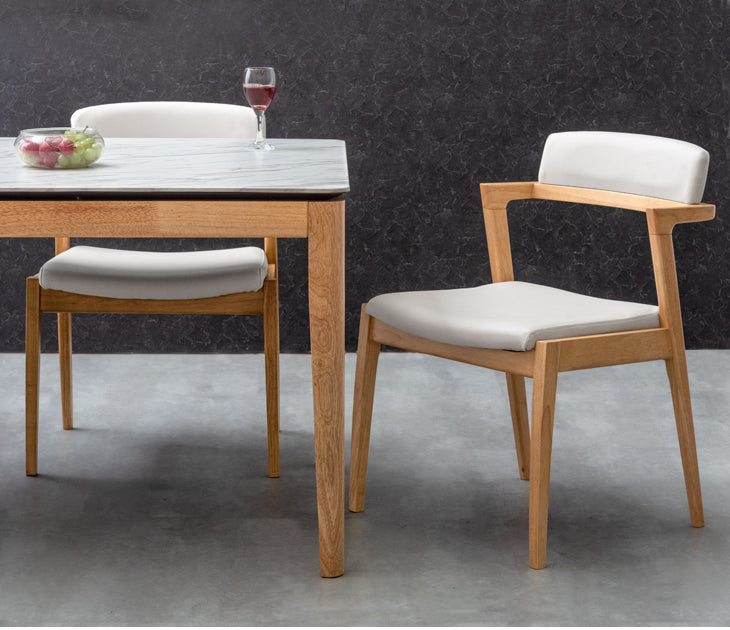 2脚セット］ダイニングチェア 完成品 天然木 ダイニング 食卓椅子 木製