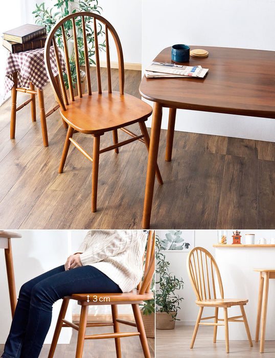 単脚］イギリスの伝統的デザイン ウィンザーチェア ダイニングチェア