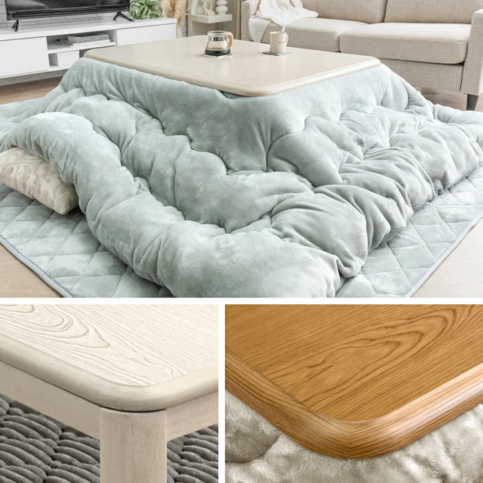 120×80cm］傷に強いUV塗装 こたつ テーブル単品 長方形 600W ハロゲン