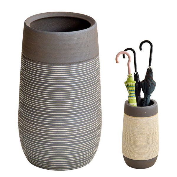 信楽焼 傘立て 日本製 手作り 陶器製 〔25700004〕 — 【公式】タンスの