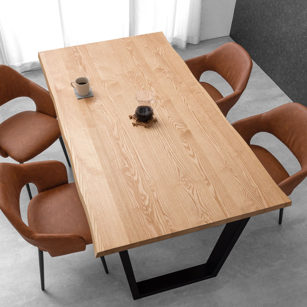 幅160］4人掛け ダイニングセット 5点 北欧 ヴィンテージ 天然木【玄関