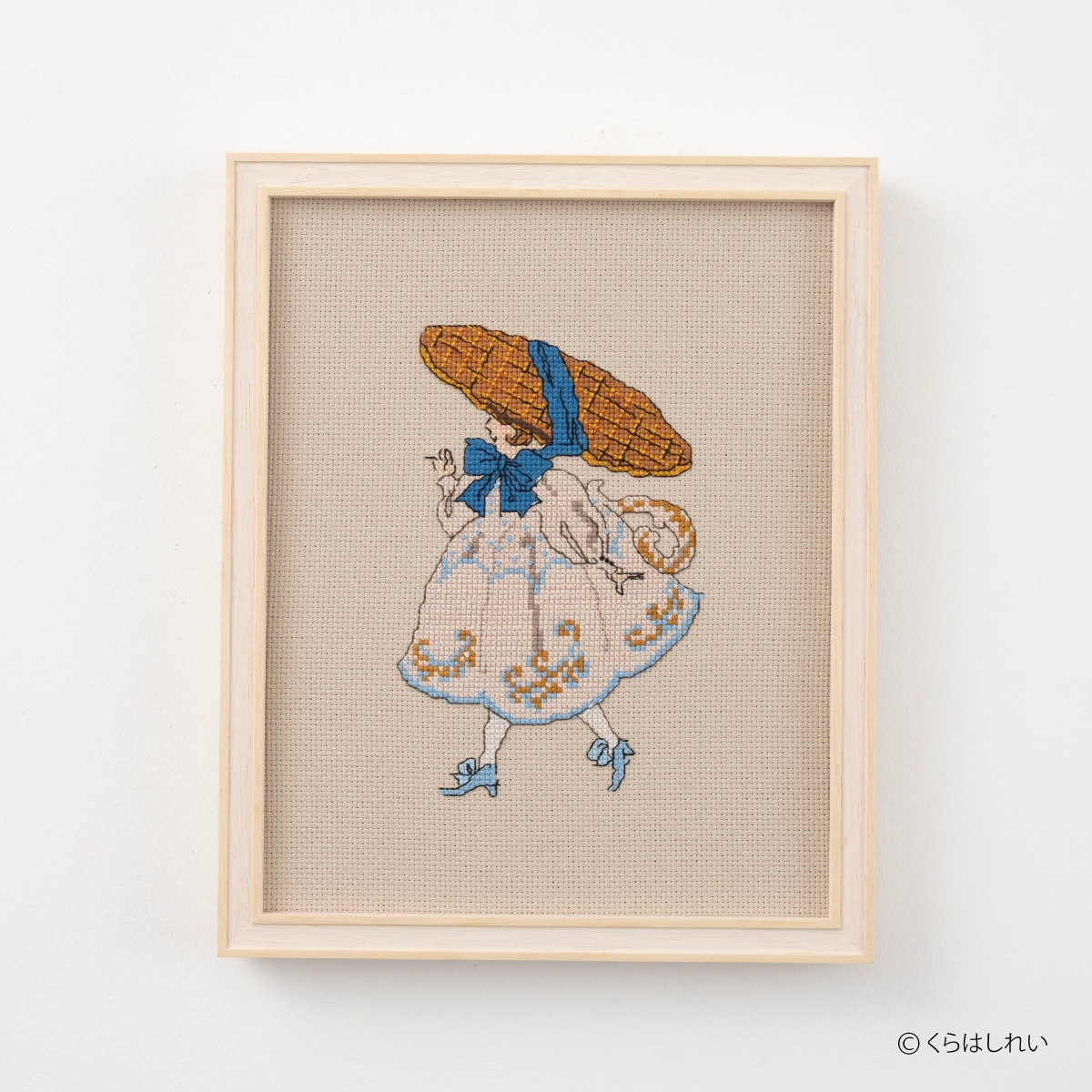 くらはしれいさんのクロスステッチ［ワッフル］: キット｜手づくり