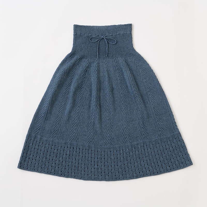 レシピ〉ヘリンボーンと格子模様のフレアスカート［S・M］: レシピ