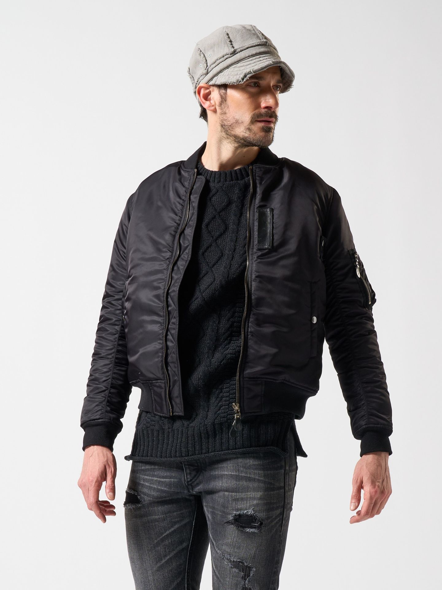 wjk - 【予約品】 Neo MA-1 reissue / フライトジャケット / ブラック