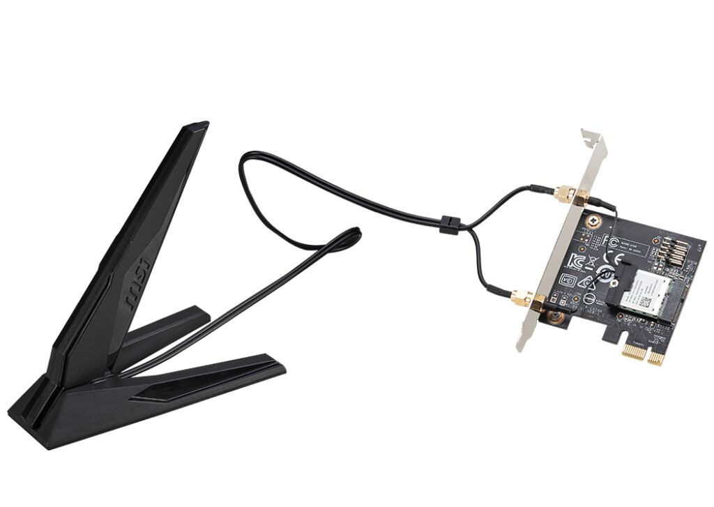 MSI Outs the Herald BE Wi-Fi 7 + Bluetooth 5.4 PCIe Adapter