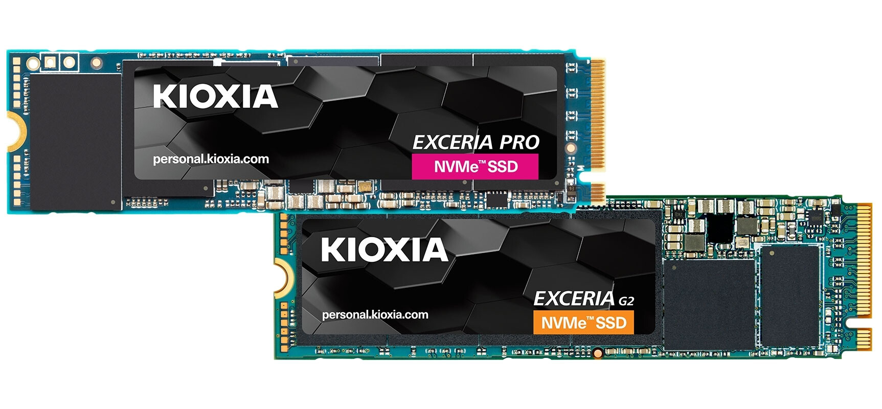 KIOXIA Announces Exceria PRO and Exceria G2 Series Client M.2 NVMe