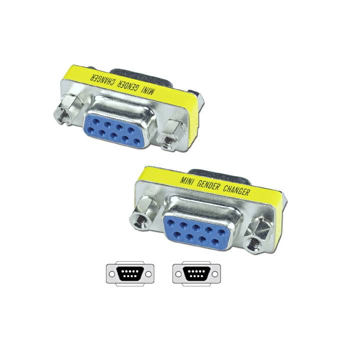 DB9 Female to Female 9 Pin Adapter