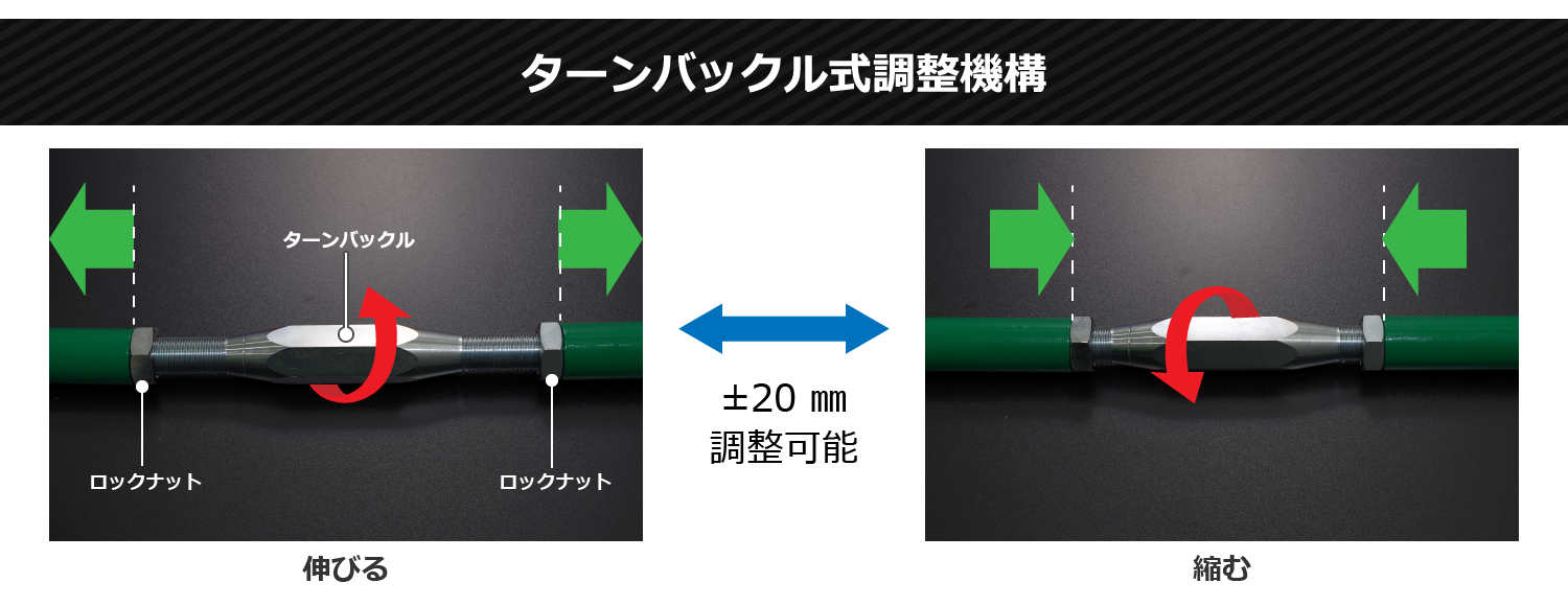 TEIN.co.jp: 調整式ラテラルロッド - 製品紹介