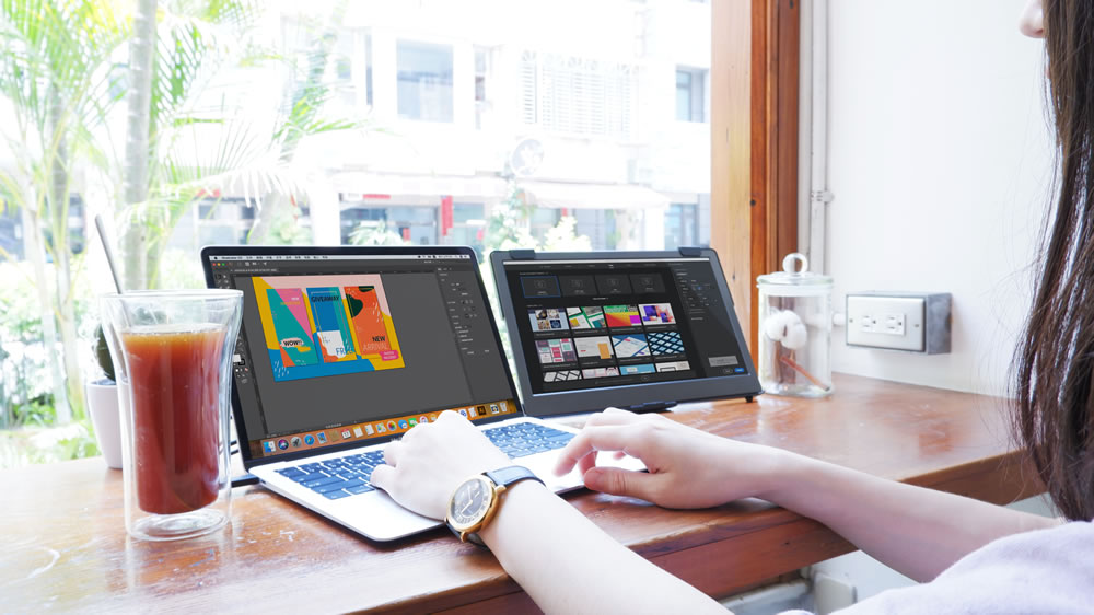 On-Lap 1306 - Type-C／HDMI入力対応の13インチモバイルモニター