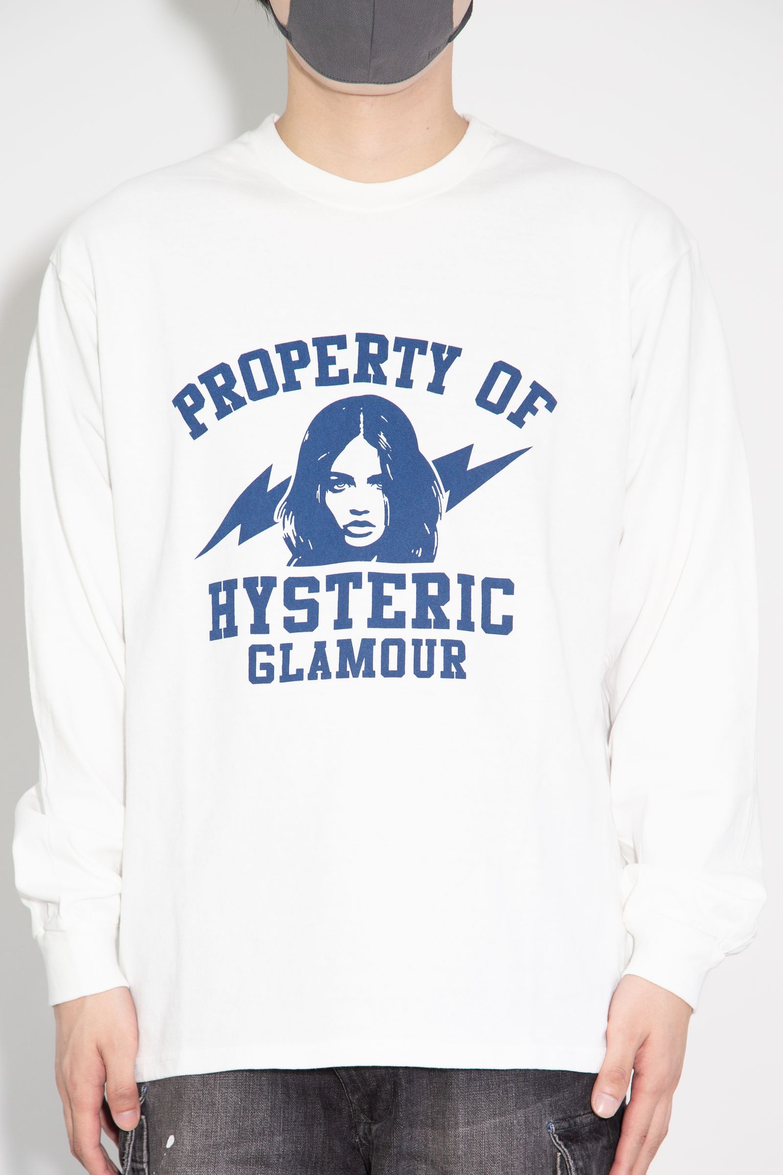 HYSTERIC GLAMOUR - PROPERTY OF HYSTERIC Tシャツ / ホワイト | Tempt