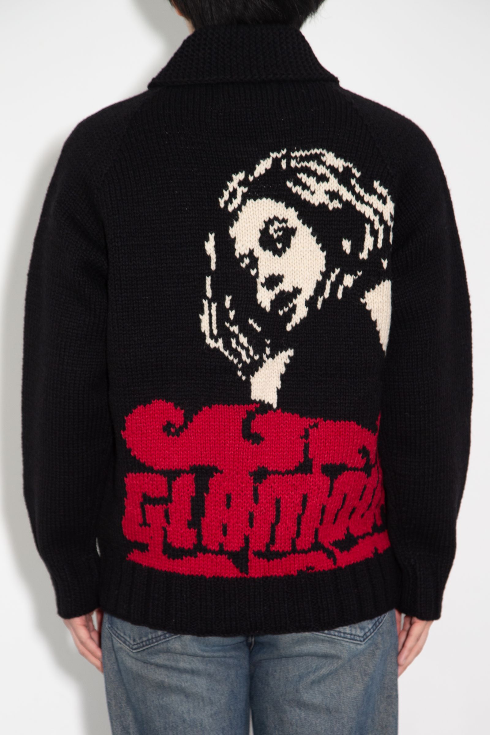 HYSTERIC GLAMOUR - VIXEN GIRL編込 カウチン / ブラック | Tempt